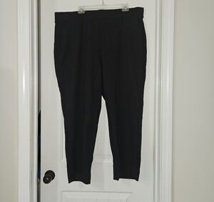 torrid Black Tapered Ponte Pants